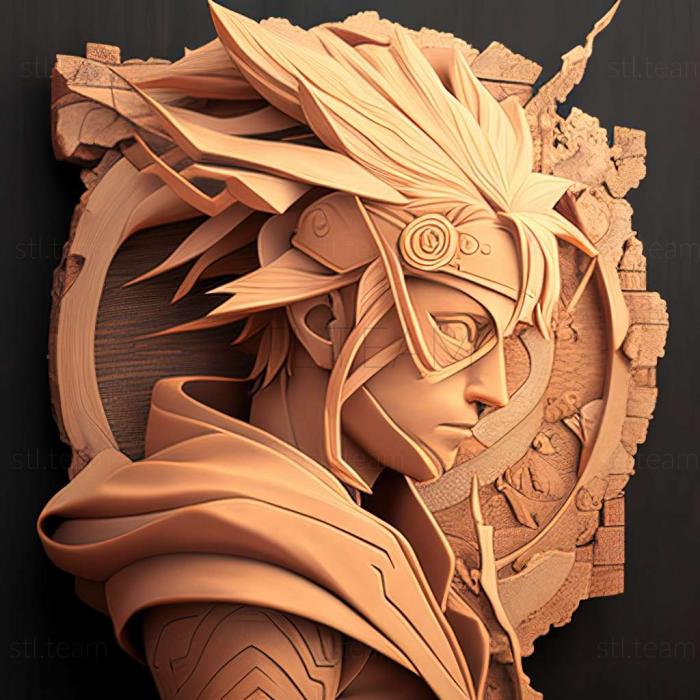 Naruto Hokage STL Files from Naruto 3D Printable